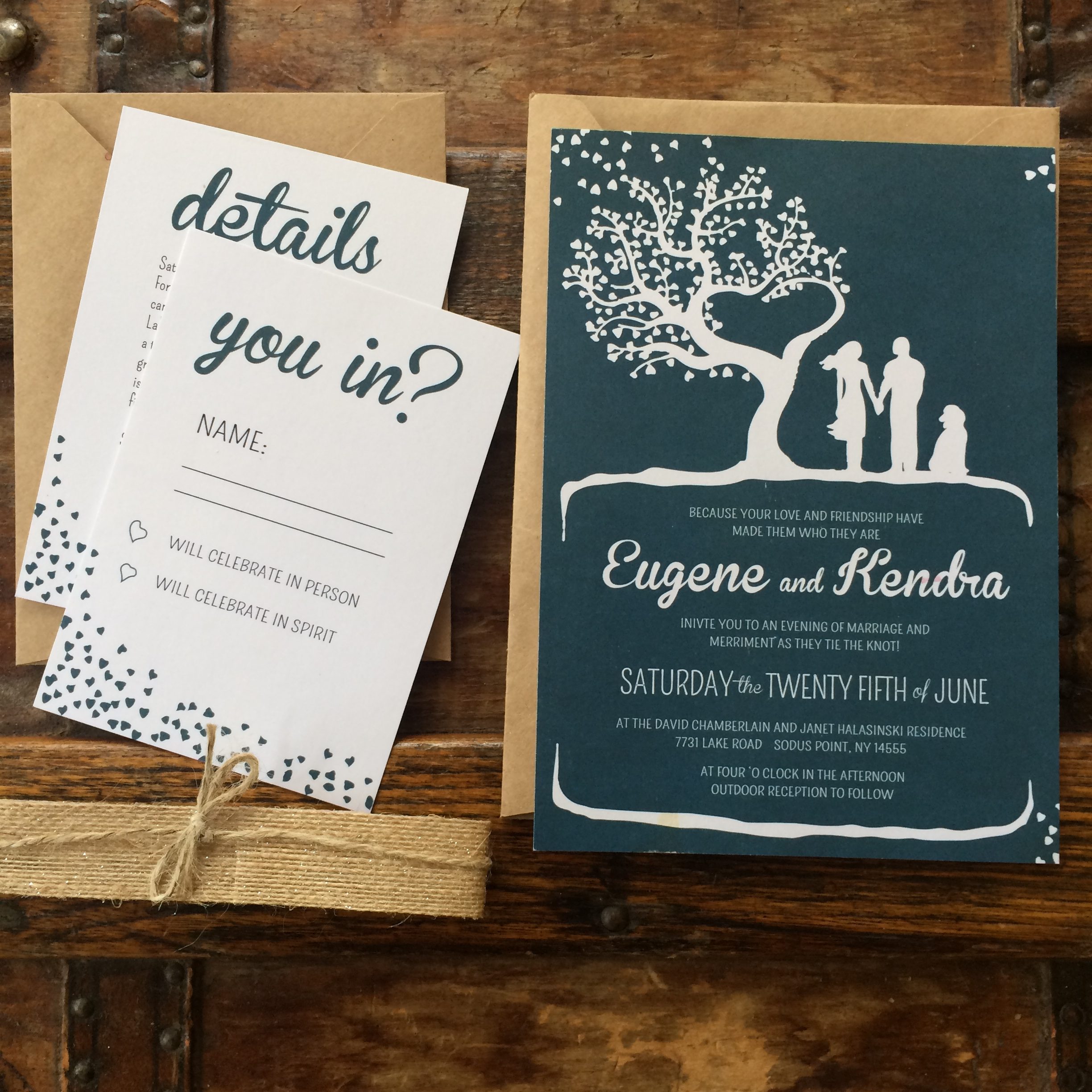 Wedding invitation